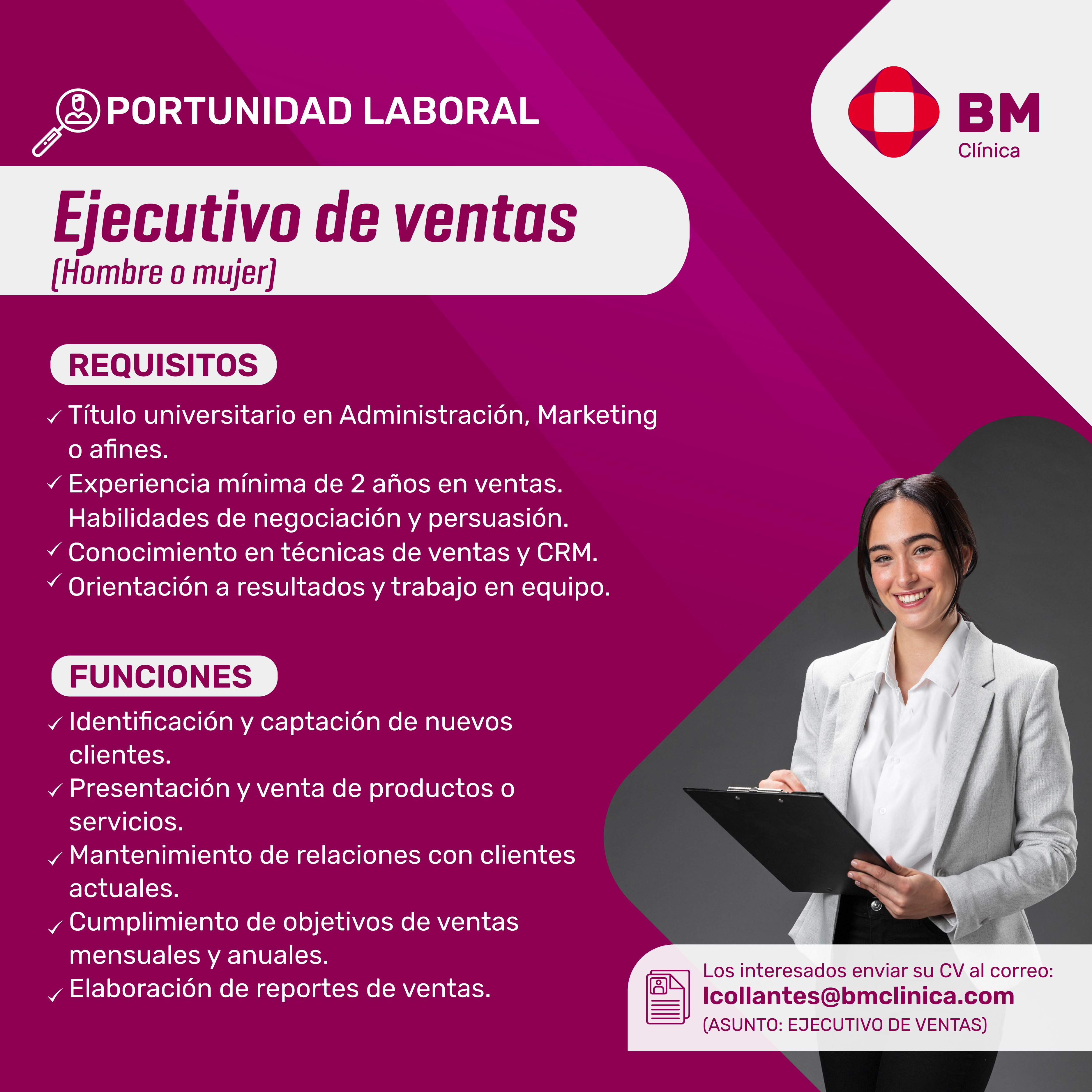 Ejecutivo de Ventas